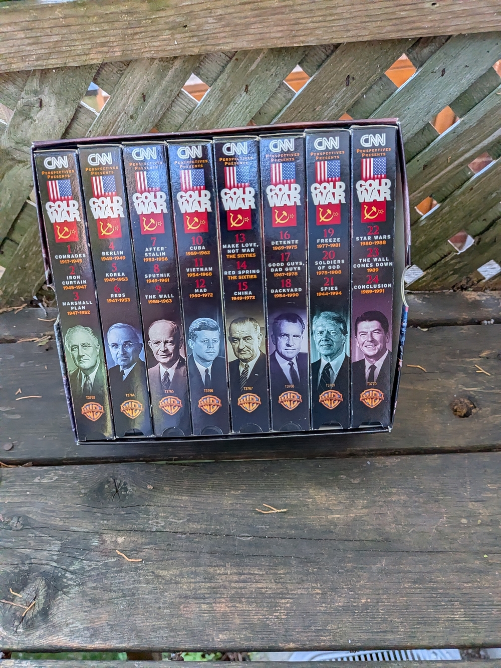 CNN Cold War Complete Series 8 VHS Box Set